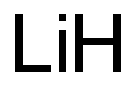 LITHIUM - 1% HCL 250ML 结构式