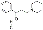 3-哌啶苯丙酮盐酸盐 结构式