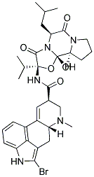 溴隐亭杂质A 结构式