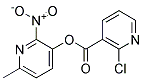 6-METHYL-2-NITRO-3-PYRIDYL 2-CHLORONICOTINATE, TECH 结构式