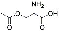 3-(ACETYLOXY)-2-AMINOPROPANOIC ACID, TECH 结构式