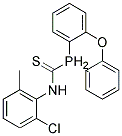 N-(2-CHLORO-6-METHYLPHENYL)OXO(DIPHENYL)PHOSPHORANECARBOTHIOAMIDE, TECH 结构式