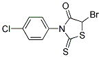 5-BROMO-3-(4-CHLOROPHENYL)-2-THIOXO-1,3-THIAZOLAN-4-ONE, TECH 结构式