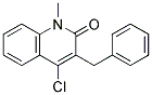 3-BENZYL-4-CHLORO-1-METHYL-1,2-DIHYDROQUINOLIN-2-ONE, TECH 结构式