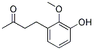 4-(3-Hydroxy-2-methoxyphenyl)butan-2-one, tech 结构式