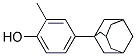 4-(1-ADAMANTYL)-2-METHYLPHENOL, TECH 结构式
