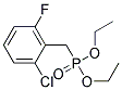 DIETHYL (2-CHLORO-6-FLUOROBENZYL)PHOSPHONATE, TECH 结构式