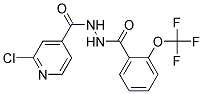 N'-(2-Chloroisonicotinoyl)-2-(trifluoromethoxy)benzohydrazide, tech 结构式