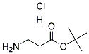 TERT-BUTYL 3-AMINOPROPANOATE HYDROCHLORIDE 结构式