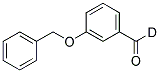 3-BENZYLOXYBENZALDEHYDE-A-D1 结构式