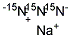 NATRIUMAZIDE-15N3 结构式