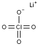LITHIUM PERCHLORATE, ANHYDROUS, 99.8% 结构式