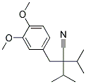 DIISOPROPYLHOMOVERATYLCYANIDE 结构式