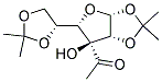 3-ACETYL-1,2:5,6-DI-O-ISOPROPYLIDENE-A-D-GALACTOFURANOSE 结构式