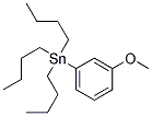 3-METHOXY(TRI-N-BUTYLSTANNYL)BENZENE, 95+% 结构式