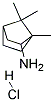 EXO 1,7,7-TRIMETHYLBICYCLO[2.2.1]HEPTAN-2-AMINE HYDROCHLORIDE 结构式