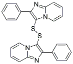 DI(2-PHENYLIMIDAZO[1,2-A]PYRIDIN-3-YL) DISULPHIDE 结构式