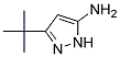 5-AMINO-3-TERT-BUTYLPYRAZOL 结构式