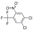 4,5-DICHLORO-2-NITROBENZOTRIFLUORID 结构式