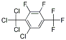 6-CHLORO-2,3-DIFLUORO-4-(TRIFLUOROMETHYL)BENZOTRICHLORID 结构式