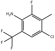 4-CHLORO-2-FLUORO-3-METHYL-6-(TRIFLUOROMETHYL)ANILIN