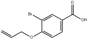 4-(ALLYLOXY)-3-BROMOBENZOIC ACID 结构式
