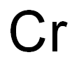 CHROMIUM PIECES, 3-8MM (0.1-0.31IN), 99.99% (METALS BASIS) 结构式