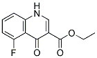 5-氟-1,4-二氢-4-羰基喹啉-3-羧酸乙酯 结构式