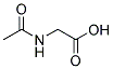 N-乙酰-L-氨基乙酰 结构式