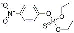 O,O-二乙基-O-(4-硝基苯基)硫代磷酸酯-35S 结构式