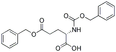 N-苄氧羰基-L-谷氨酸-5-苄酯 结构式