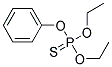 O,O-二乙基-O-苯基硫代磷酸酯 结构式
