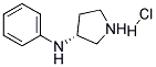 (R)-(3-Phenylamino)pyrrolidine hydrochloride 结构式