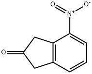 4-硝基-2-茚酮 结构式
