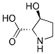反式-L-3- 羟基脯氨酸 结构式