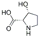 顺式-DL-别羟脯氨酸 结构式