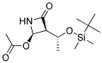 (3S,4R)-4-Acetoxy-3-[(R)-1-(Tert-Butyldimethylsilyloxy)Ethyl]Azetidine-2-One 结构式