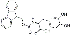 Fmoc-D-3,4-Dihydroxyphenylalanine 结构式