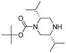 (2R,5R)-1-Boc-2,5-Diisopropyl-Piperazine 结构式