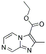 Ethyl 2-Methyl-Imidazo[1,2-A]Pyrazine-3-Carboxylate 结构式