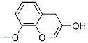 3-Hydroxy-8-Methoxy-Benzopyran 结构式