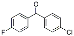 4-Chloro-4'-Fluoro Benzophenone 结构式