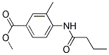 Methyl 3-Methyl-4-Butyramino Benzoate 结构式