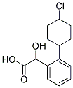 4'-Chloro-2-cyclohexyl mandelic acid 结构式