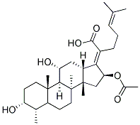 Fusidic acid Micronized 结构式