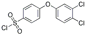 4-(3,4-Dichlorophenoxy)benzenesulphonyl chloride 结构式