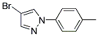 4-Bromo-1-(4-methylphenyl)-1H-pyrazole 结构式