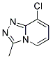 8-Chloro-3-methyl[1,2,4]triazolo[4,3-a]pyridine 结构式