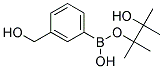 3-(Hydroxymethyl)benzeneboronic acid, pinacol ester 结构式