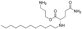 氨丙基月桂基谷氨酰胺 结构式